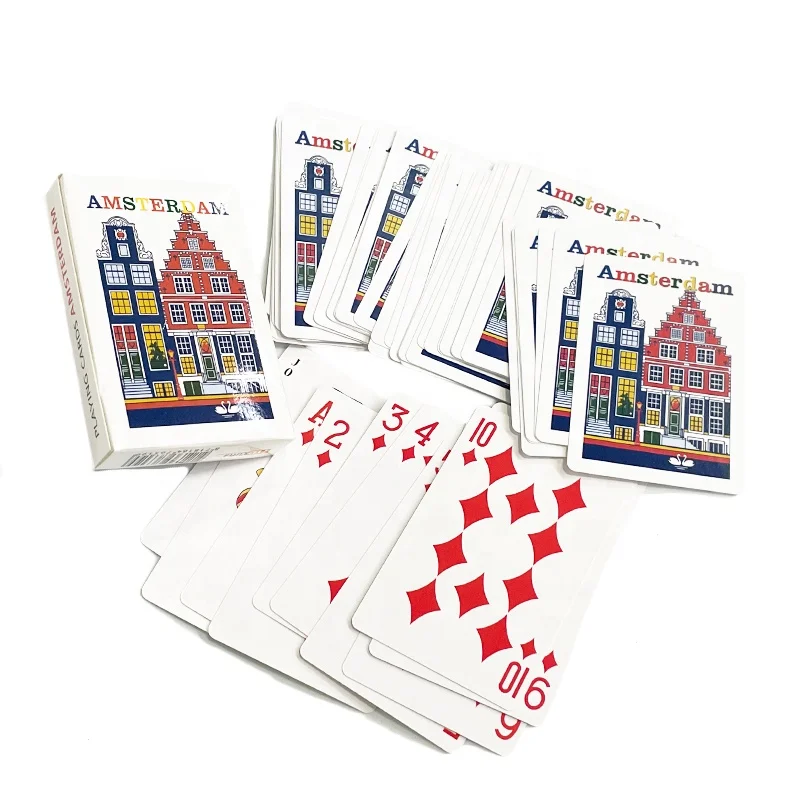 High Quality Printing Supplier Custom Game Card Printing Party Paper Playing Cards Poker Card Game
