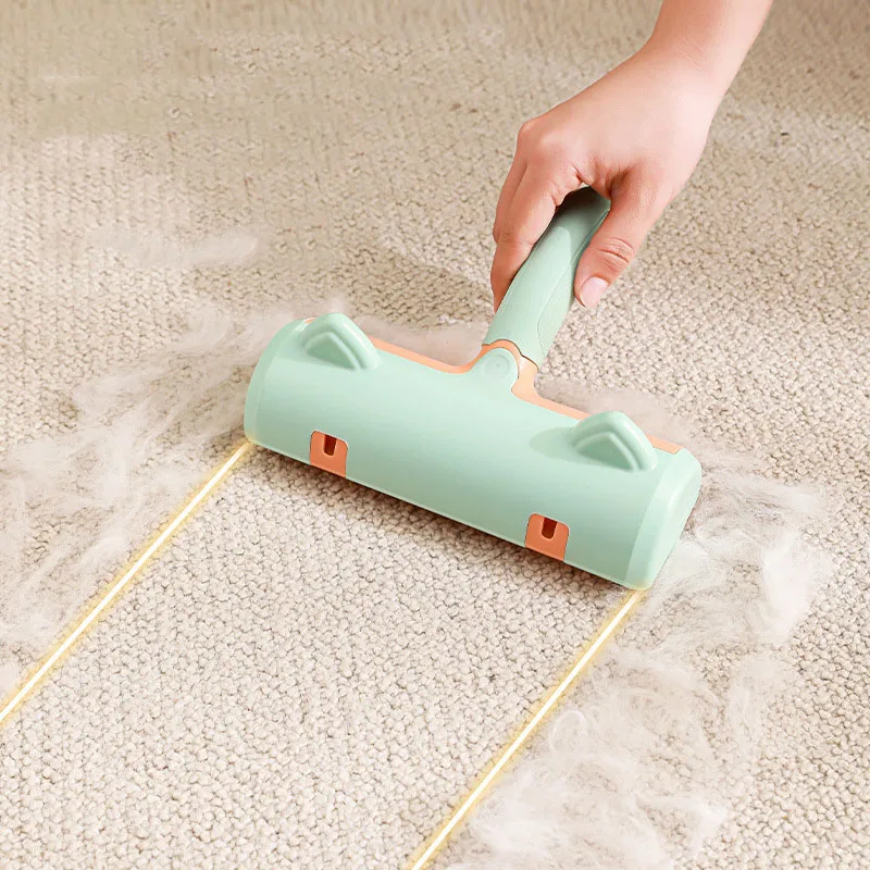 JC Wholesale Hair Remover Roller Sticky Reusable Lint Dog Cat Brush Removal Portable Plastic Animal Self Cleaning Roller