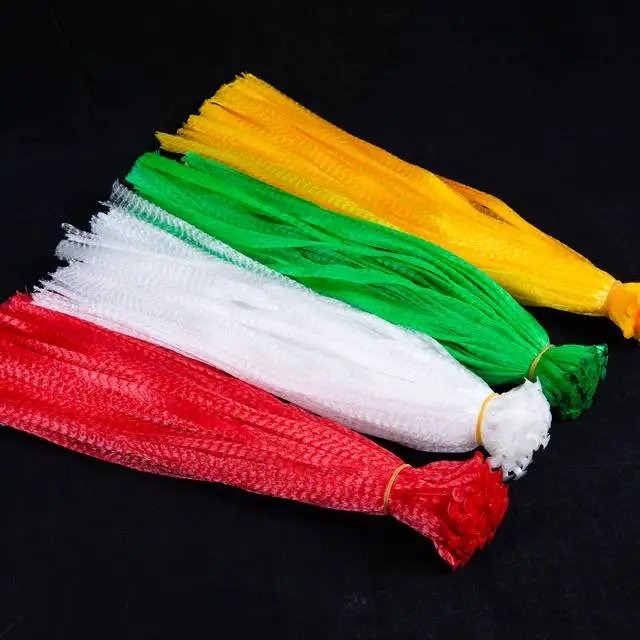 Factory direct sales net bag mesh bags for fruits and vegetables  garlic packaging net