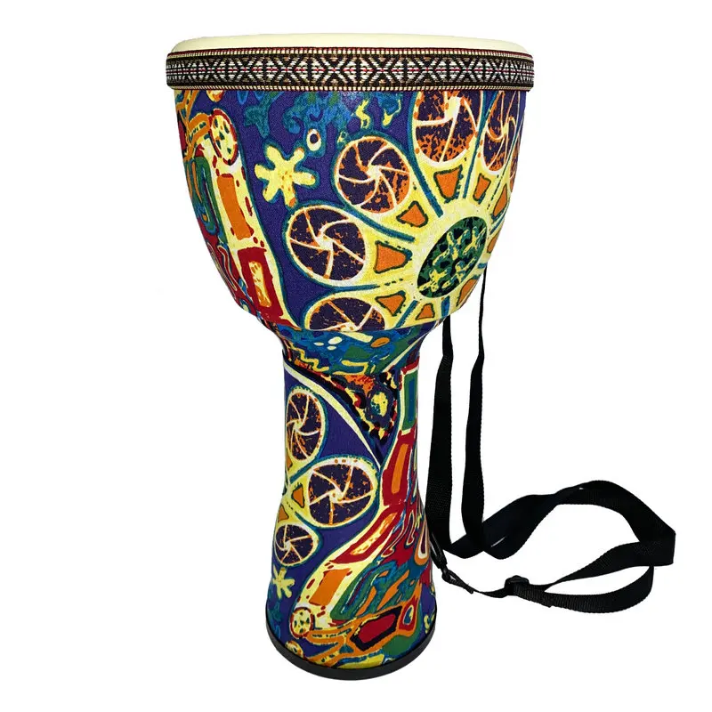 Djembe оптовая продажа импорт из Китая Африканский барабан 10 дюймов жемчужина Индонезия музыка djembe felle