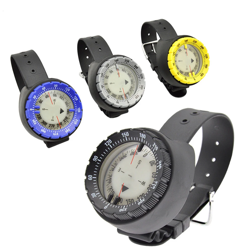 Professional 50M Depth Diving Wrist Compass Dive Equipment for scuba Diver