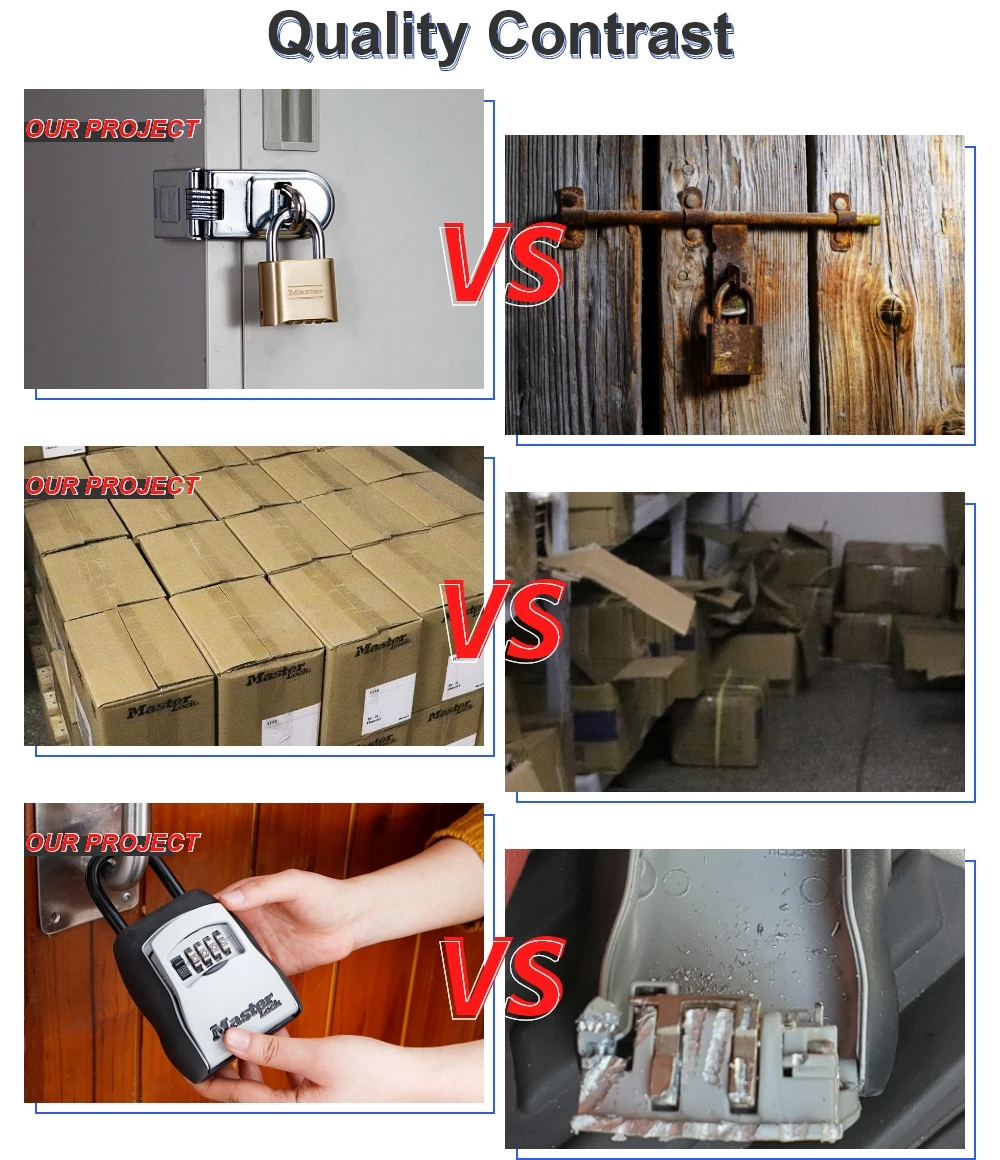 Asack G4 small waterproof stainless emergency realtor  key cabinet lock box small metal digital combination caja de llaves