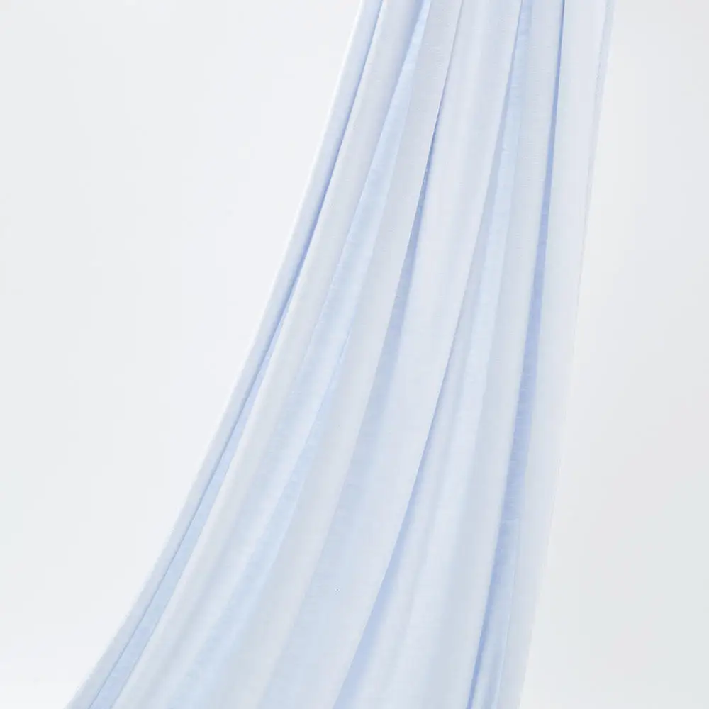 2024 Factory Wholesale Soft Breathable Plain Light Weight Bamboo Modal Woven Hijab Cotton Modal Hijab for Muslim Women
