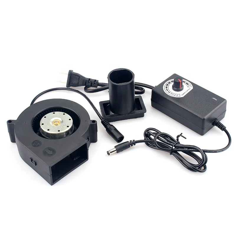8000rpm High air volume oven fan dc 12V 4A 9733 centrifuge blower  plastic bbq Violent fan Air dryer exhaust fan
