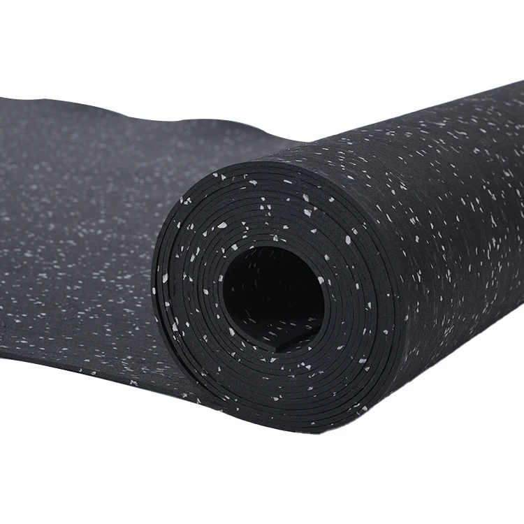 High quality eco-friendly anti-slip fire prevention gym flooring rubber mat roll