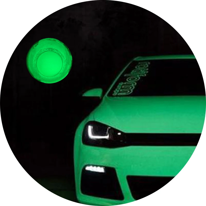 Glow in the dark paint used in all kinds of fun crafts and projects