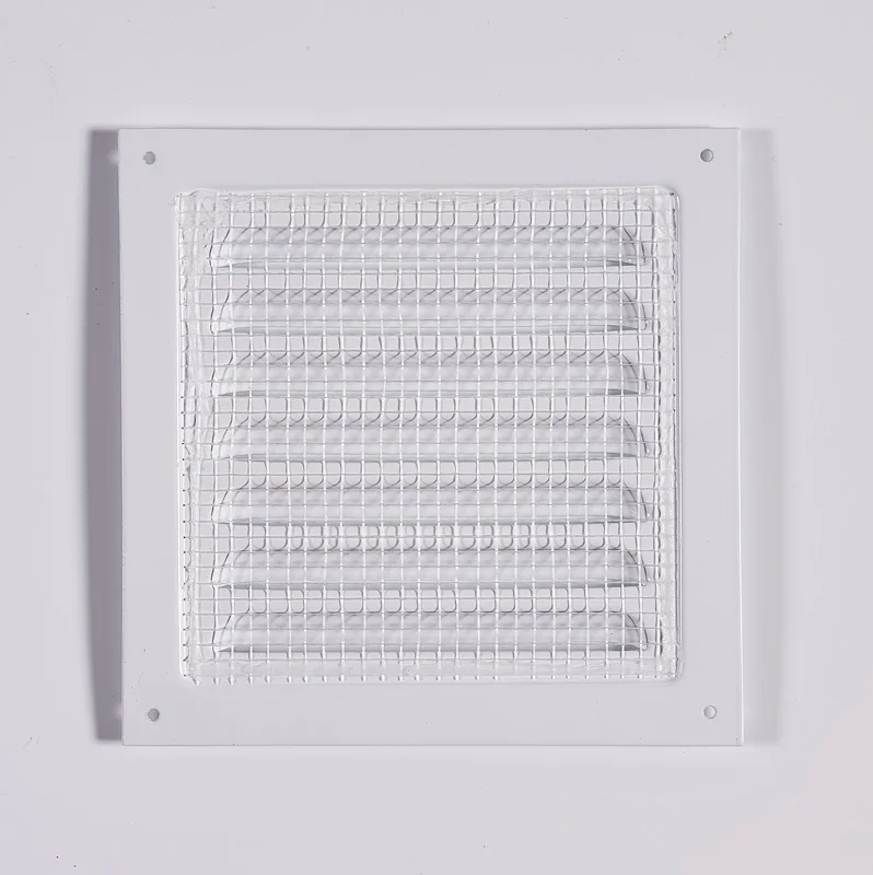 Square Air Cover With Net Air Diffuser Air Conditioning Grilles Grill Aluminum Alloy Ventilation Grille