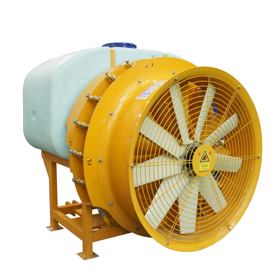 Agricultural tractor 3 point linkage mounted air blast power sprayer