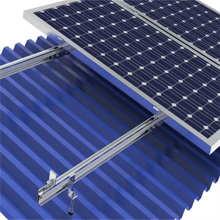 solar mounting rails pv roof mount commercial solar racking systems
