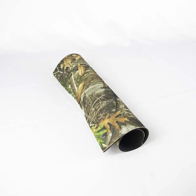 Hot Sale Factory Direct Price Wear-Resistant Material Big Tree Pattern Camo Neoprene Fabric Square Waterproof Pad