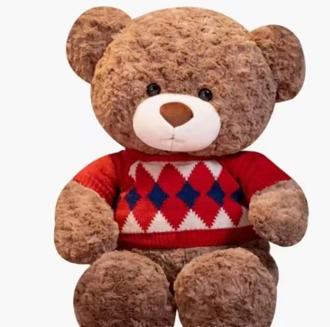 Beanie Bear plush toy Large teddy bear birthday gift Throw pillow friends cute big bear doll plush doll