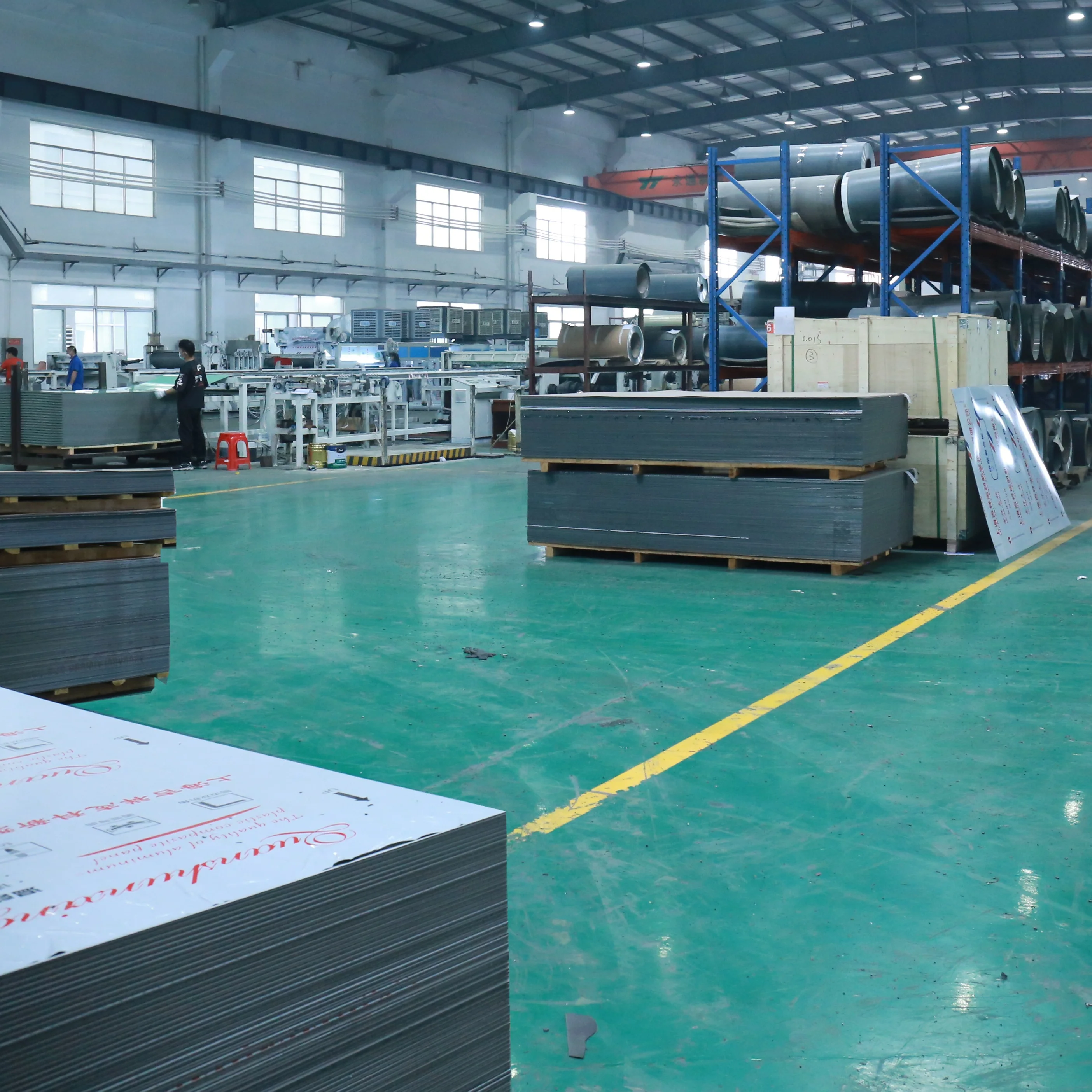 HENGLICAI Manufactory aluminum composite panel PVDF PE coating Aluminum Composite Panels Acm Sheet acm Panel For Construction