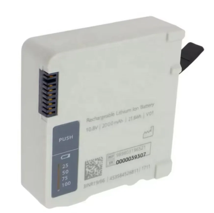 M6457 RHINO POWER HIGH QUALITY Battery 989803196521 M6457 867030 867033 Intellivue MX100 X30 X3 10.8V 2000MAH Lithium Ion