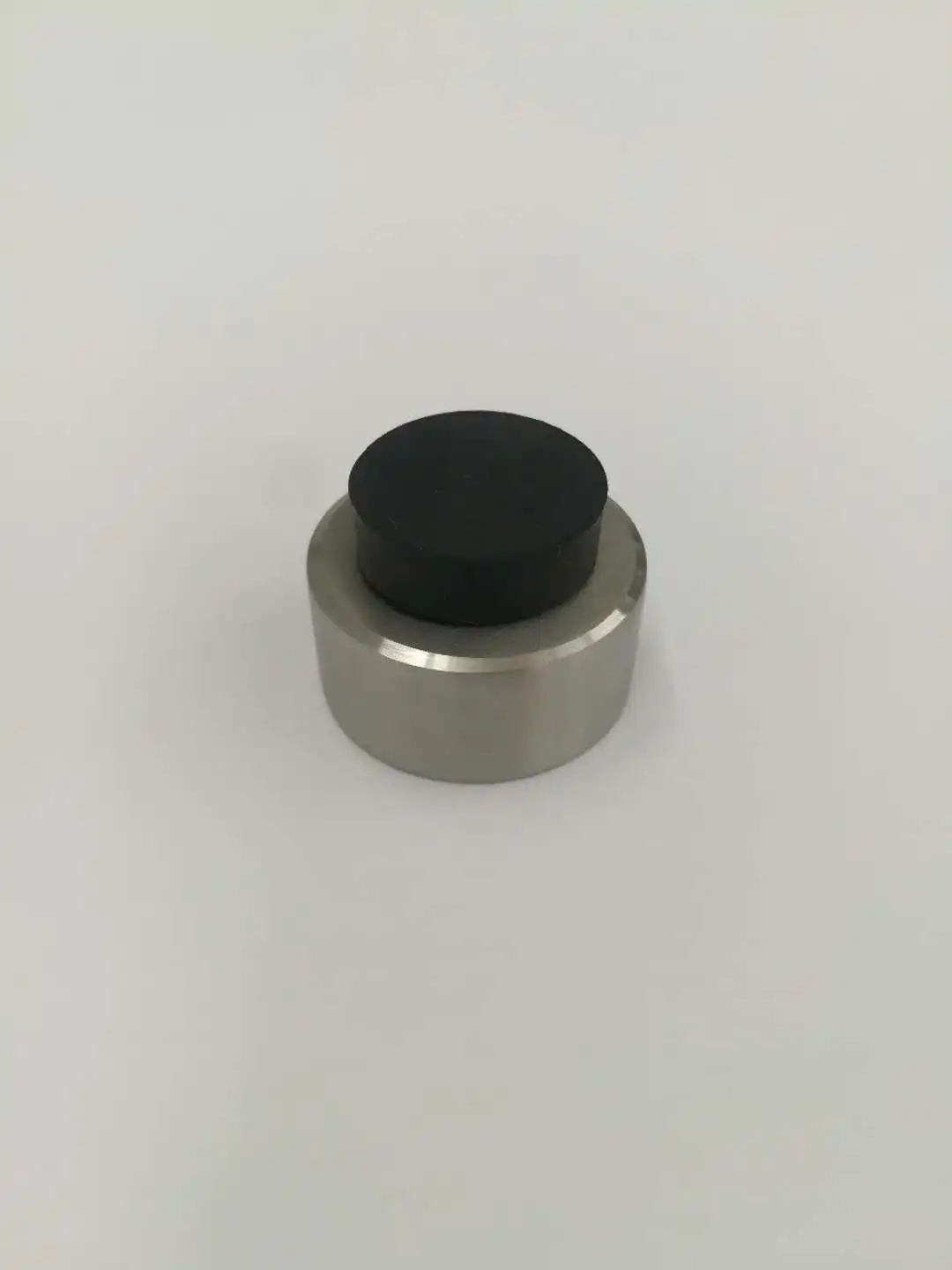 black rubber door stopper for door