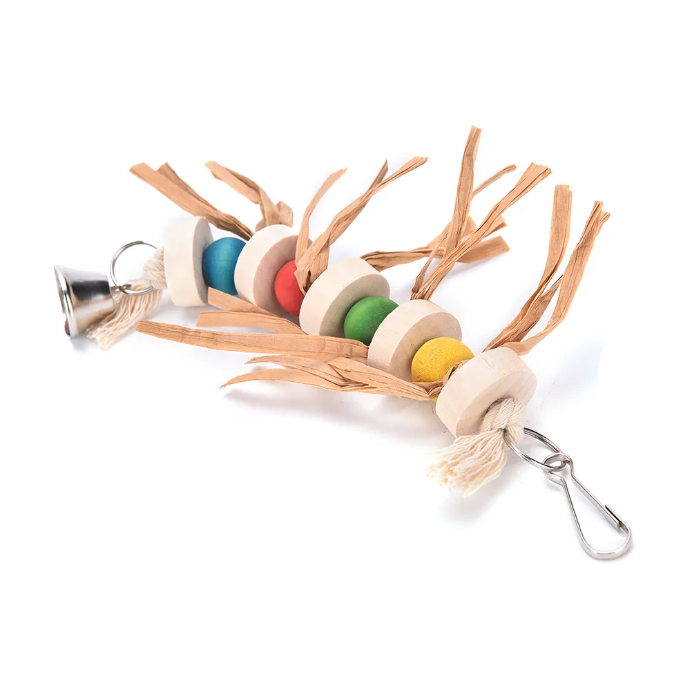 Pet Chew Skewers Small And Medium Parrot Toy Straw Bird Toy