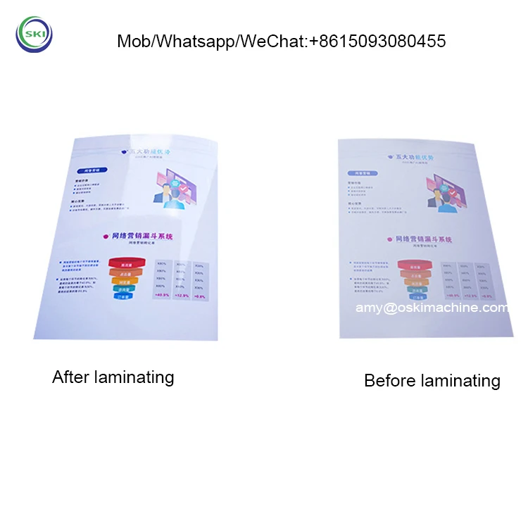 Semi Automatic Hydraulic Sheet To Roll Thermal Laminating Machine Pur Lamination Machine