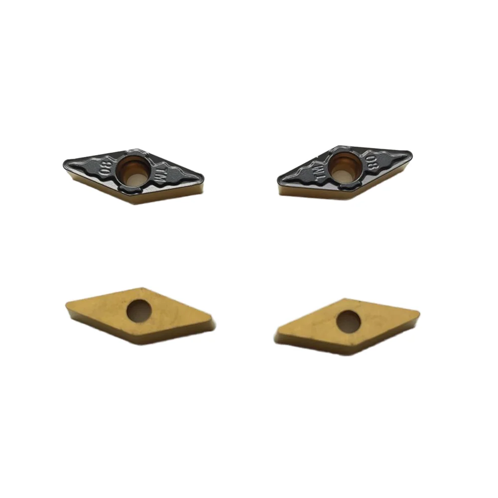 ZZST Tungsten Carbide Inserts VCMT110308-TM ST2202 CNC Controllable Turning Inserts Steel Aluminum Stainless New CVD OEM