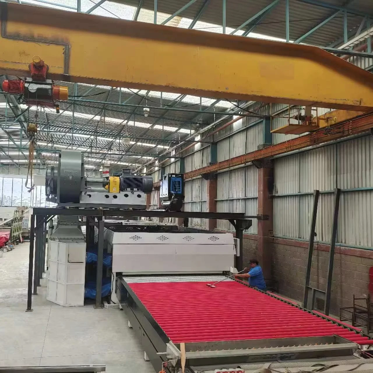 Jumbo стеклянная закалочная печь закаленное стекло с аппликатором закаленная бутылка для воды новейшие модели