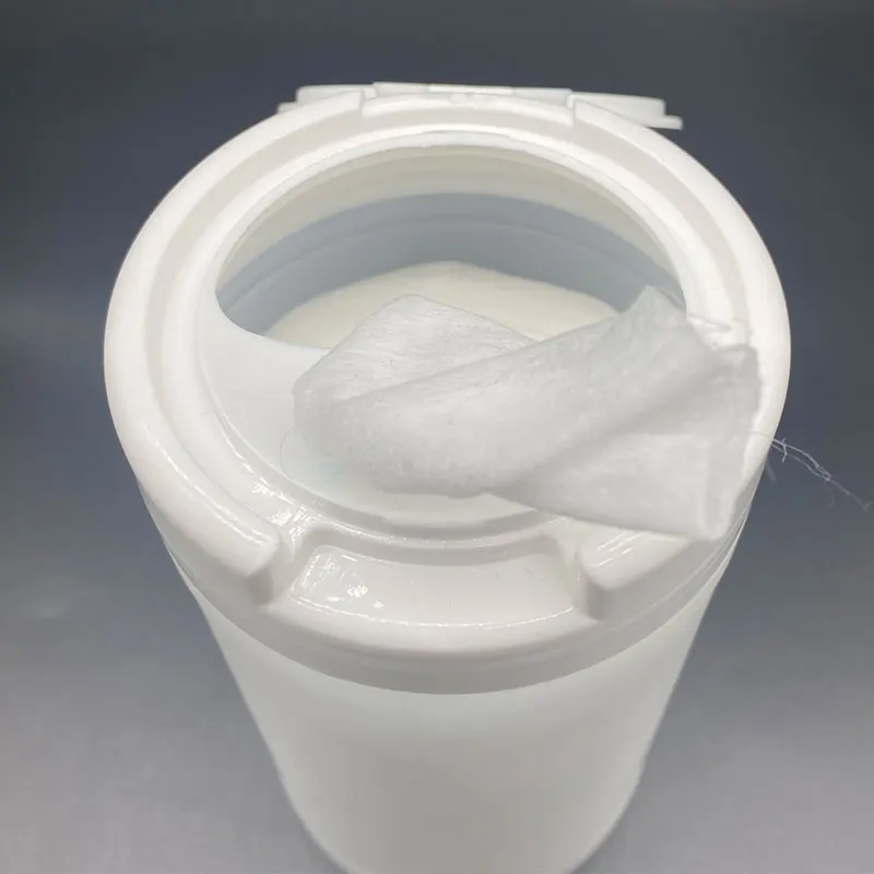 
Custom Oem Professional Wet And Dry Wipes For Baby, Personal Care Cleaning Non Woven Dry Wipes In Roll In Canister Jar 