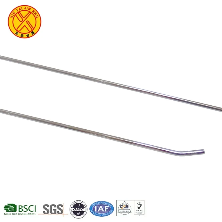 Special Design Stainless Steel Metal Double Line Slatwall Chrome Plating Hooks