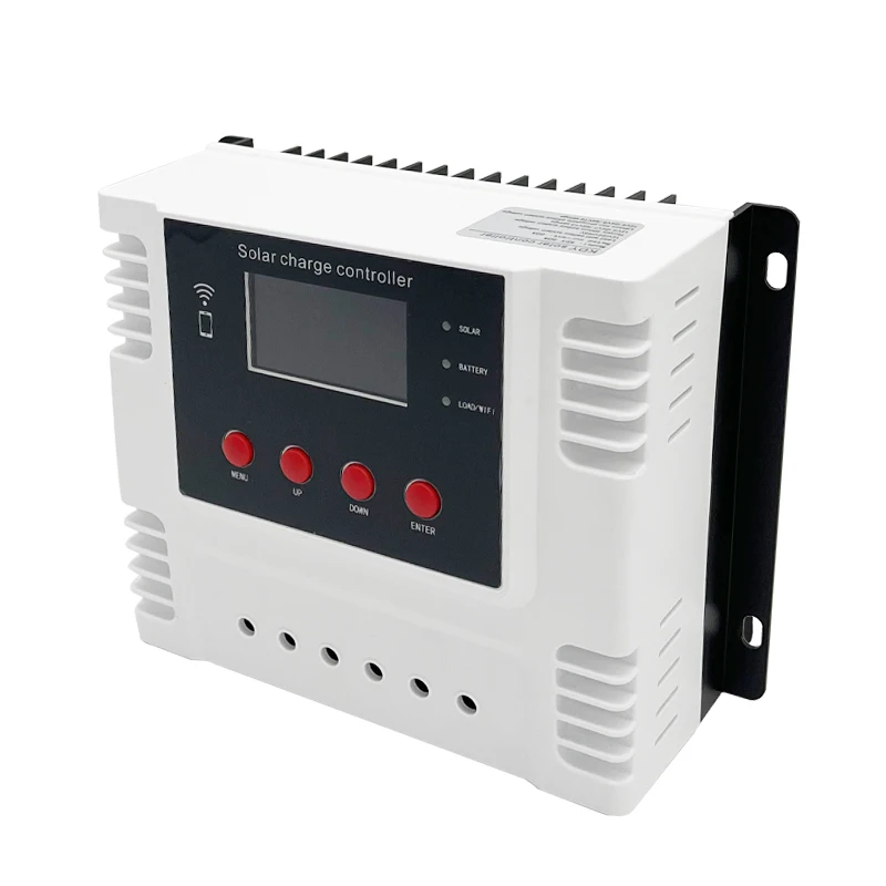 12v 24v/48v автоматическое зарядное устройство с регулятором заряда батареи 10a 20a 30a 40a 50a 60a двойной Usb Mppt контроллеры приложением Wifi