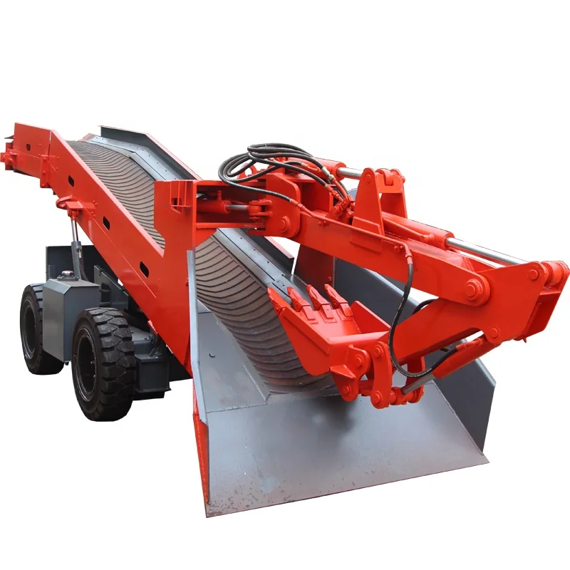 50m3/h underground   tunnel use hydraulic electric underground rock mucking loader