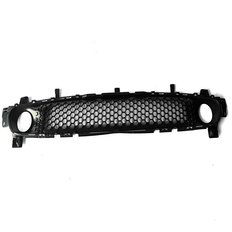automobile covering system  auto grid black plastic front bumper lower grille for smart 453 for two