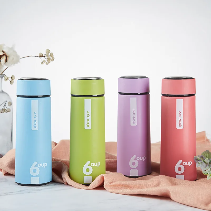  wholesale cheap supplier gift set stainless steel lid insulated glass water bottles