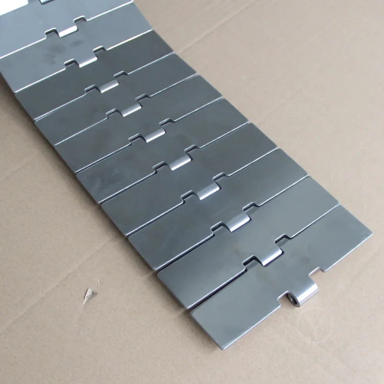 SUS304 Stainless steel slat top chains SS812-K600 for beverage industry