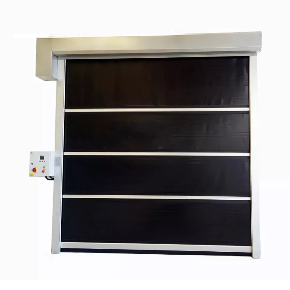 Factory Wholesale No Dust Intelligent Self-repairing Zipper High Speed Rapid-roll  Door