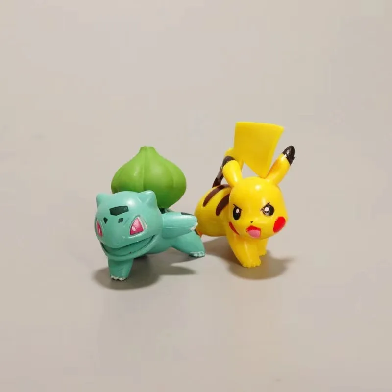 Фигурки покемона, коллекция игрушек, модель 3-4 см, Аниме фигурки Пикачу, куклы для детей, подарок на Рождество и Хэллоуин
