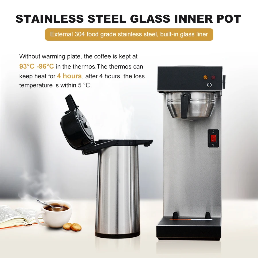 New Design Coffee-machin elec For American Filtered Coffee Machine Tea And Coffee Machine Commercial