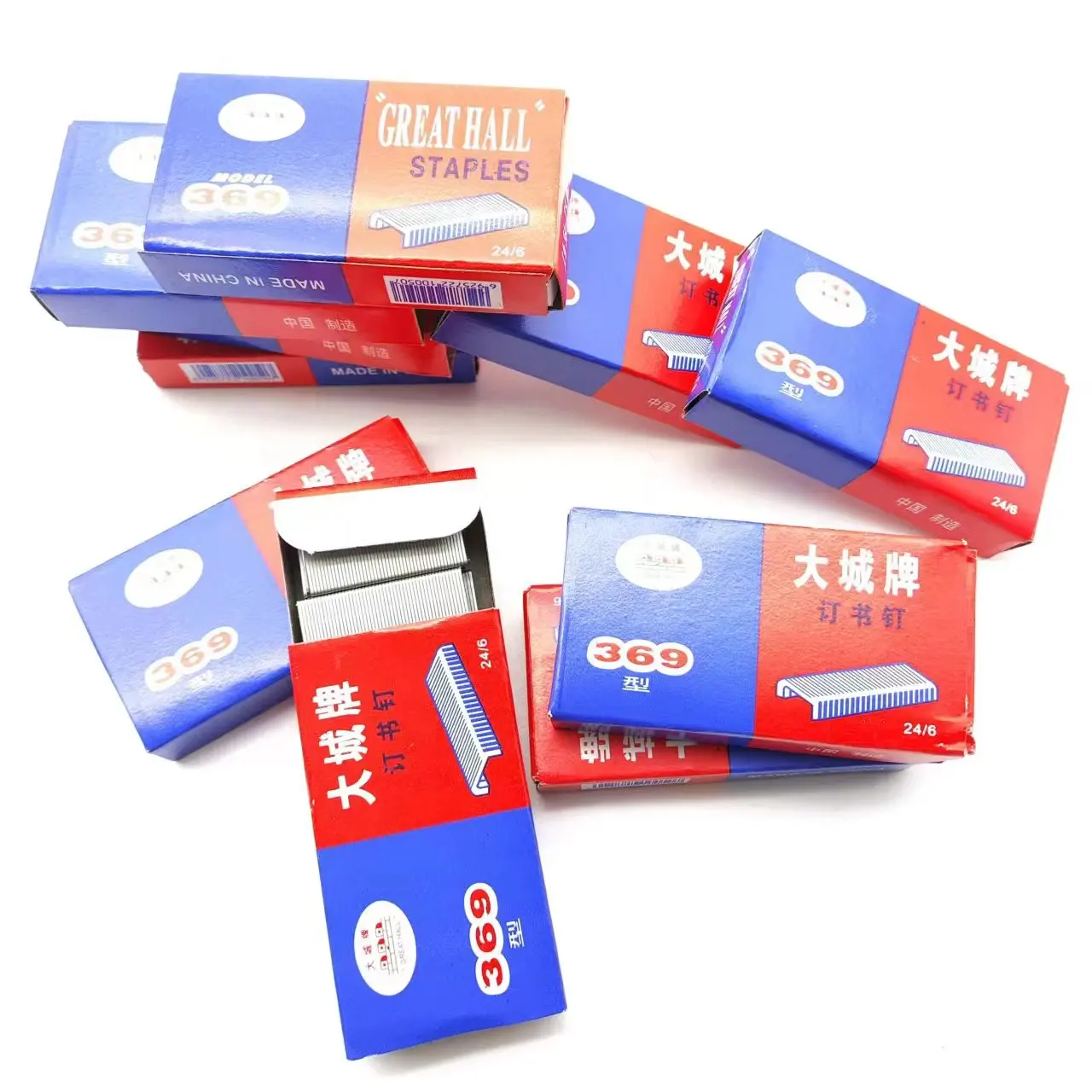 Factory Wholesale Stapler Pin Good Quality Office Staples 24/6 Metal Staples For School And Office