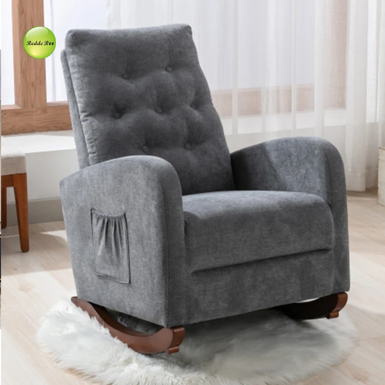 Single Recliner Sofa Rocking Chair Living Room Furniture Arm Chaise Leisure Lounge Chair Living Room Modern Leisure Sofa