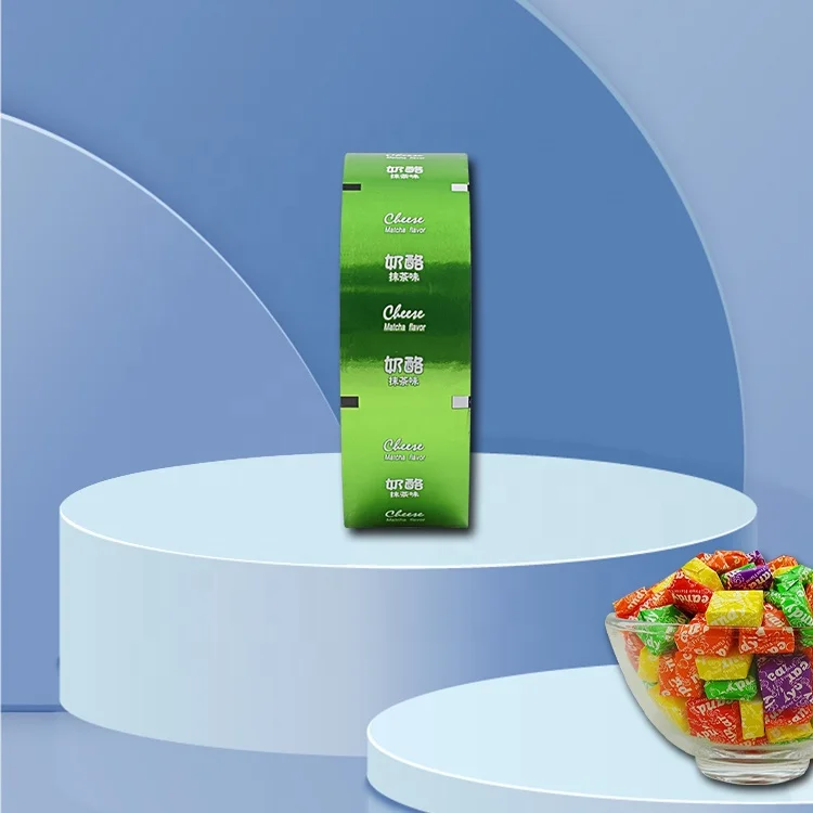 Custom Logo Design Printed Candy Snack Package Food Packaging Laminating Plastic Film Roll