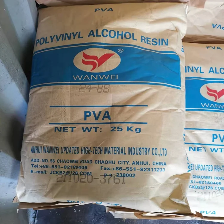 Industrial Grade High Quality PVA Resin 2488 2688 2088 2699 CCP  PVA 1799 PVA100-27