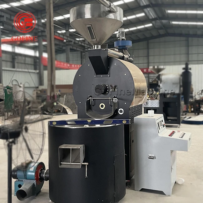 Professional Commercial Coffee Roaster Machine 30kg Coffee Roasting
