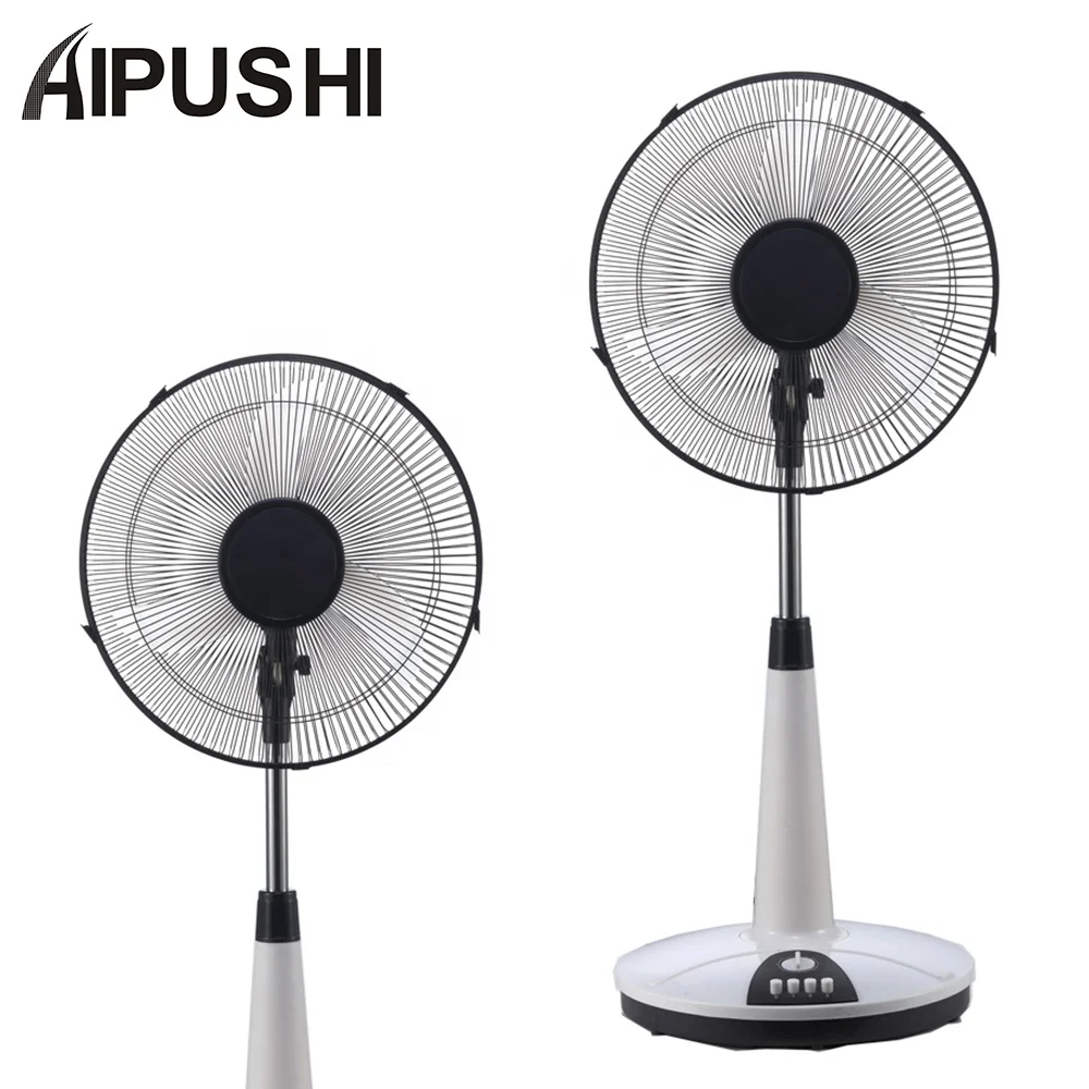 Фошань завод вентилятор на солнечной энергии 12 Вольт двойной электрический стоячий аварийный с таймером переменного тока настольный постоянного