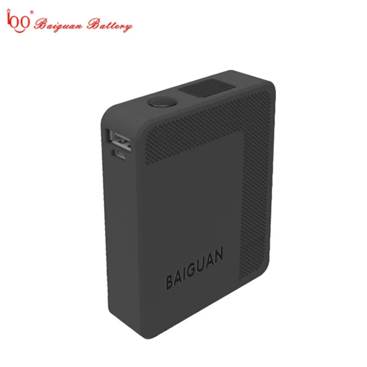 CE FCC Patent DC 7.4V/2A USB 5V/2A 7.4V 6000mAh 18650 Battery Pack Lithium in Fans for Cooling Clothes