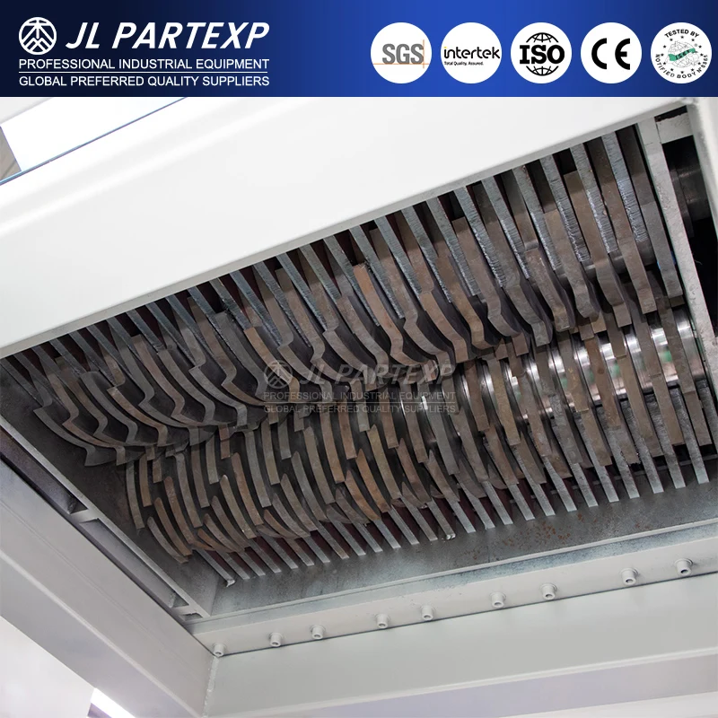 Double Shaft Polypropylene Pet/Rice/Paper/Goods Plastic Strapping Tape Crusher Shredder Machine