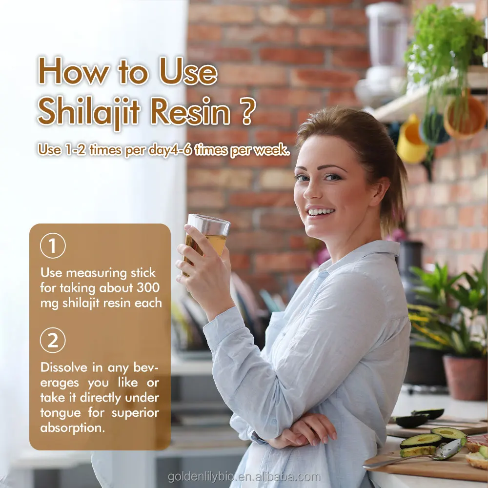 Pure Organic Shilajit Resin Energy & Immune Support Customizable Ultra-strength Shilajit with Fulvic Acid And 85+