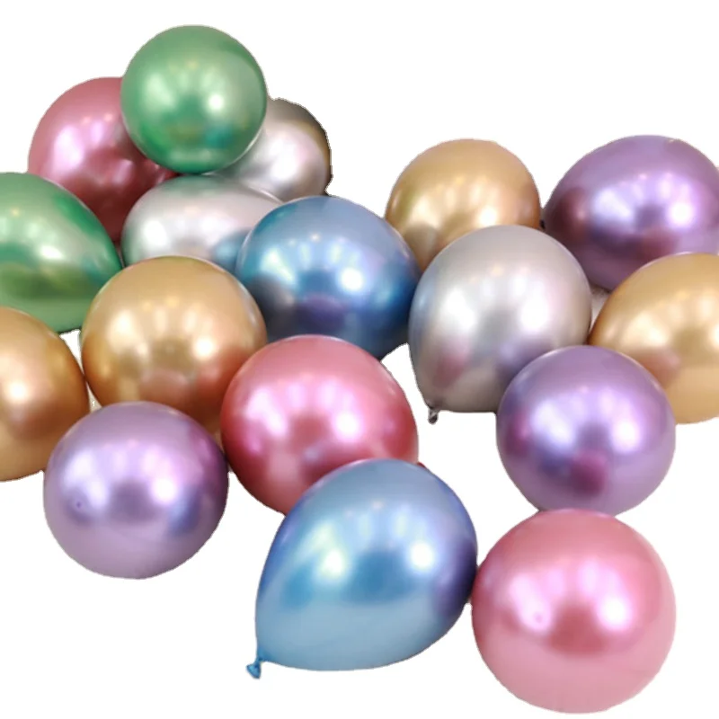 import latex 12inch party metallic colors pink ballons balloon