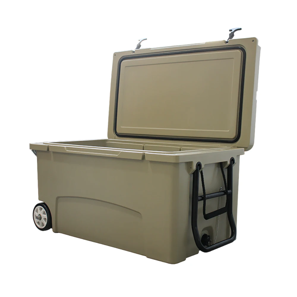 Benfan Large Fishing Cooler Ice Chest Hard Durable Cool Box For Marine
