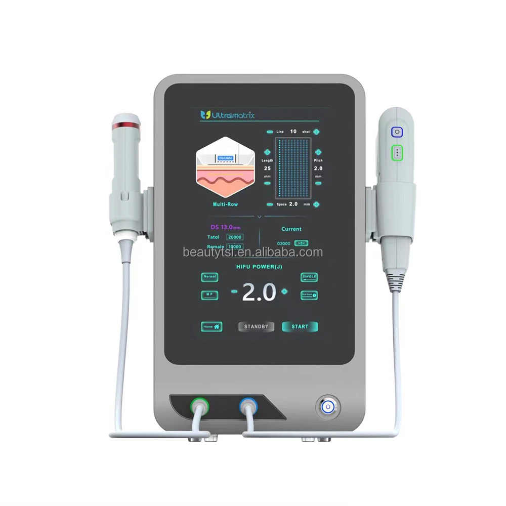 Focus RF 4D HIFU MFU Micro Focused Linear Ultrasound RF Radio Frequency 7D HIFU Machine