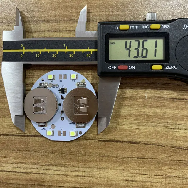 Good quality brightly cr2032 Brand Wine Bottle Decoration big battery led sticker for bottle LED bottle light LED Light pad