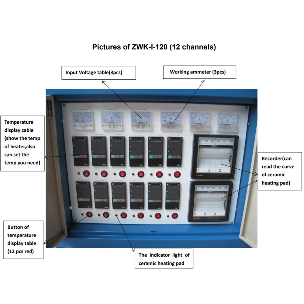 Hengsheng PWHT post weld heat treatment harding treatment furnace temperature controller after welding 380V/120KW