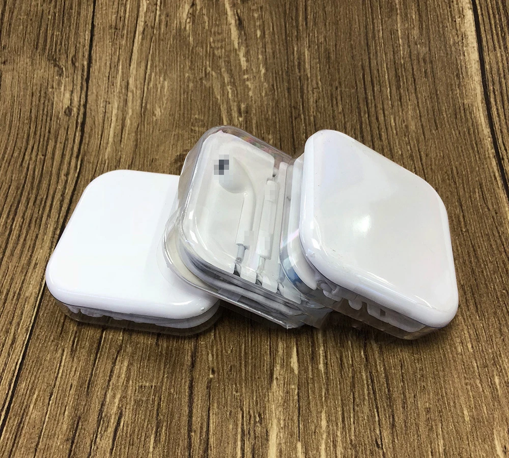 
Factory Wholesale Earphones Headphones POP UP window Lighting Wired Earphones Mic+volume earpod for iphone handfree 7 8 x 11 max 