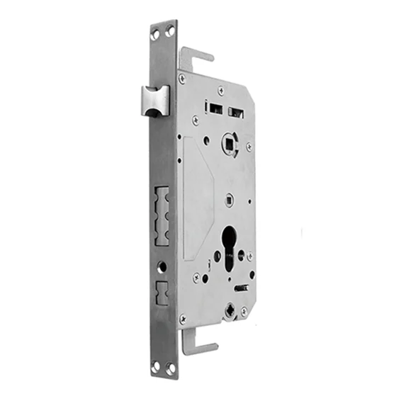 60mm Backset & 68mm CC Distance, Security Door Fingerprint/IC Card/Coded Lock Electronic Lock Body 6068ESK,