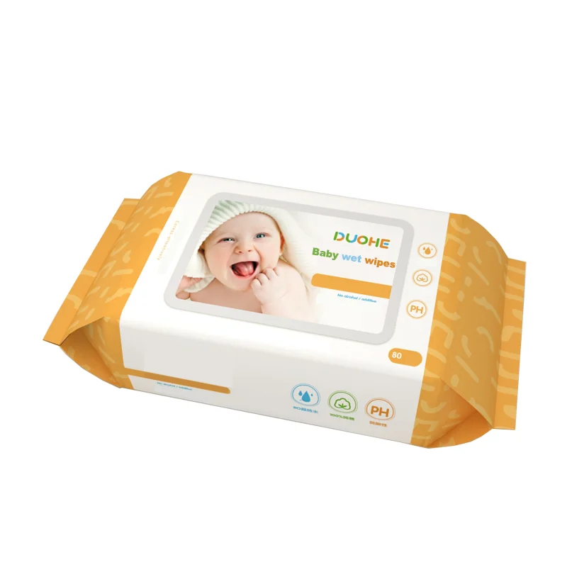 
Baby Wipes Baby Hand and Mouth Wipes RO Pure Water alcohol-free Baby Wipes can be OEM 