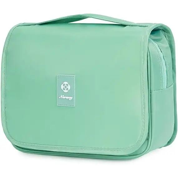 Makeup Bag mini sac de voyage Drawstring Corduroy With Led Mirror Small For Women High Quality Storage Bag For Toiletry